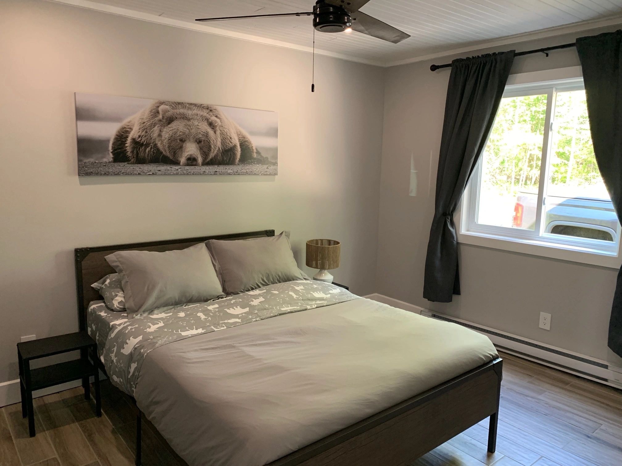 Bedroom 1 with queen bed